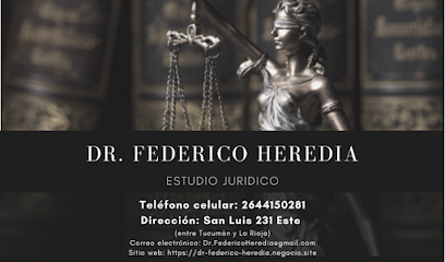 Estudio Jurídico - Dr. Federico Heredia - Abogado