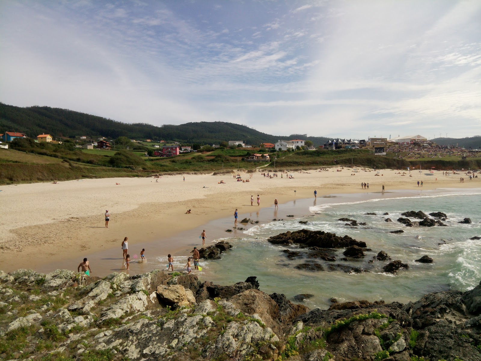 Fotografie cu Plaja Pantin și așezarea