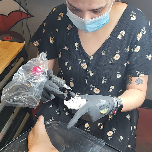 Tattoo Shop «Blood Moon Tattoo Gallery», reviews and photos, 101 N Main St #201, Mansfield, TX 76063, USA