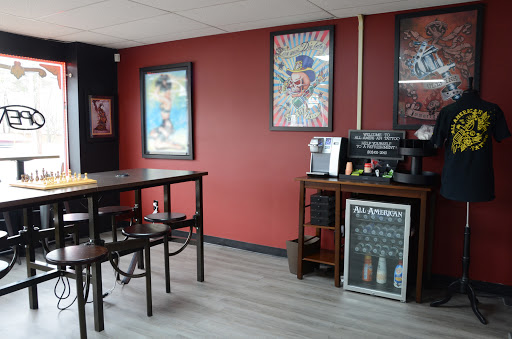 Explore star trek tattoo ideas, creative tattoo ideas in Clarksville, available at All American Tattoo Co