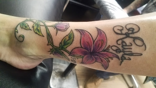 Explore country music tattoos ideas, creative tattoo ideas in Yorktown, available at Army Navy Tattoo