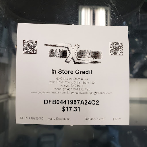 Video Game Store «Game X Change», reviews and photos, 2501 South W S Young Drive, Killeen, TX 76542, USA