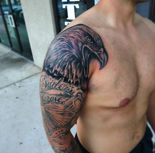 Explore dad fishing tattoo ideas, creative tattoo ideas in Atlantic Beach, available at The Ink Chamber Tattoo Parlor