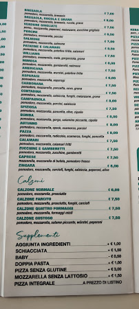 Pizzeria Pizzeria la mimosa à Rudiano - menu / carte
