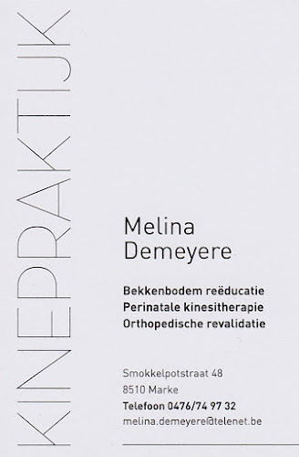 Kinepraktijk Melina Demeyere - Fysiotherapeut