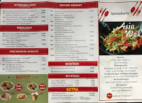 Menu / carte de Asia Wok Imbiss à Arnstadt