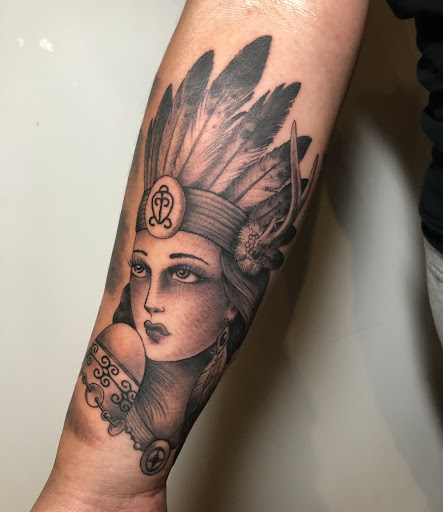 Find spooky tattoo ideas for your next unique tattoo in Kansas City at Steel Panther Tattoo