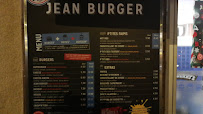 Restaurant de hamburgers Jean Burger, le Corner à Limoges - menu / carte