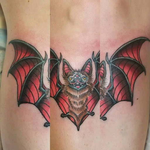 Explore cool neck tattoo ideas, creative tattoo ideas in Bristol, available at Black Sparrow Tattoo Studio