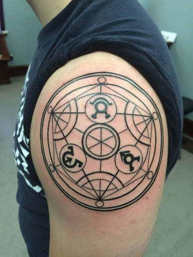 Explore albania tattoo ideas, creative tattoo ideas in Chapel Hill, available at Golden Falcon Tattoo and Piercing