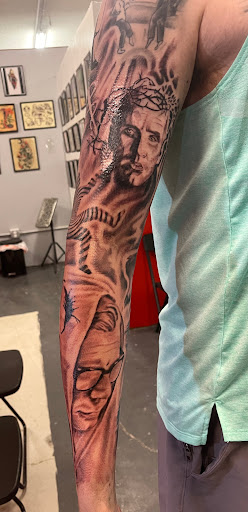 Explore kurt cobain tattoo ideas, creative tattoo ideas in Vancouver, available at New Ink Tattoo