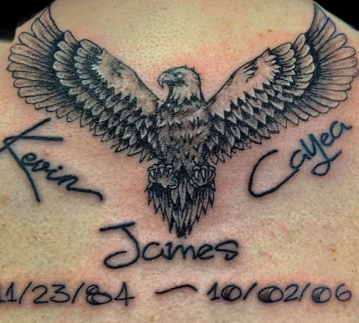 Explore daughter sleeve tattoo ideas, creative tattoo ideas in Hudson Falls, available at ALTERED ADDICTION TATTOOS