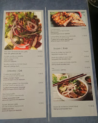 Le Cambodge 15 à Paris menu