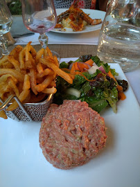 Steak tartare du Restaurant français Restaurant l'Escarbille à Montgiscard - n°6