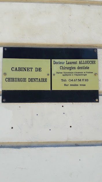 Dr Laurent ALLOUCHE - Dentiste - Montpellier à Montpellier (Hérault 34)