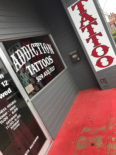 Tattoo Shop «Addiction Tattoos-Body Piercings», reviews and photos, 707 W Yakima Ave, Yakima, WA 98902, USA