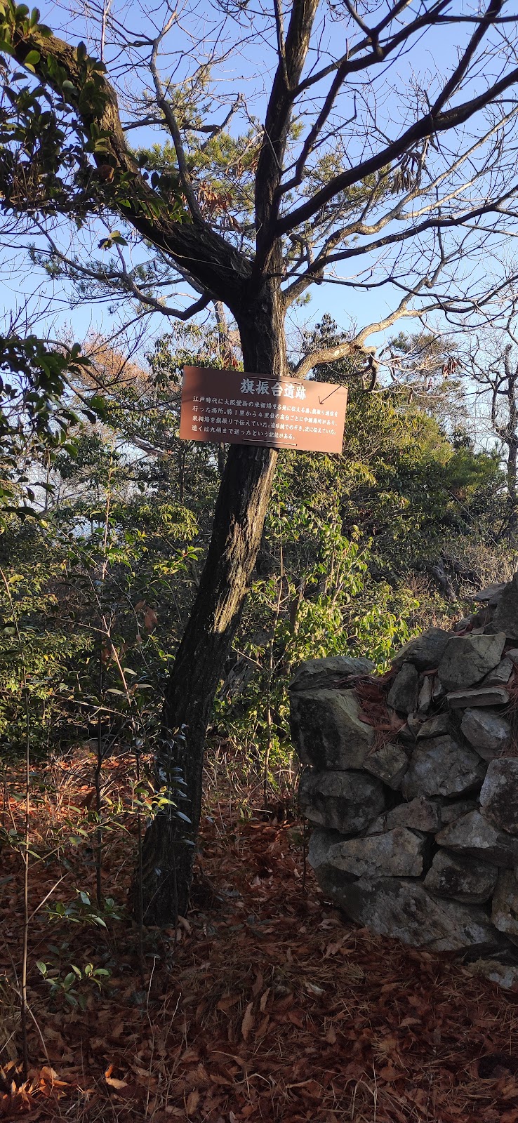 西大平山旗振台跡