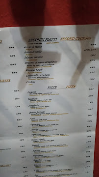 Carte du L' Oasi del Gusto di Nicola Lovisi à Casaletto Spartano