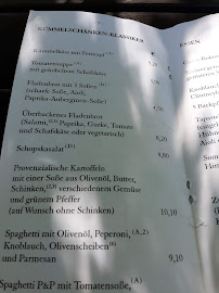 Kümmelschänke à Dresden menu