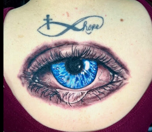 Explore skull neck tattoo ideas, creative tattoo ideas in Glendale, available at Black Raven Tattoo