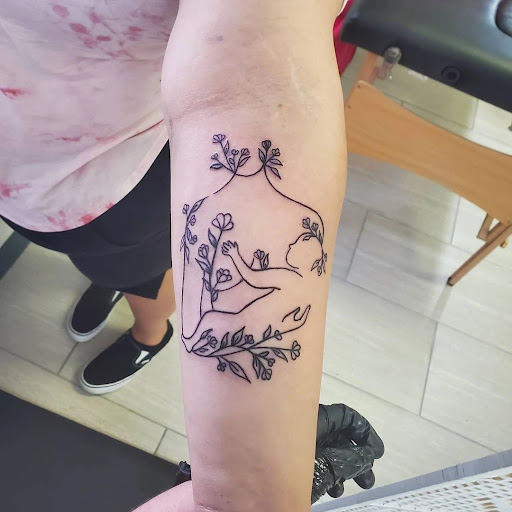 Explore simple skyrim tattoo ideas, creative tattoo ideas in Winter Haven, available at Pinkys Place Winter Haven
