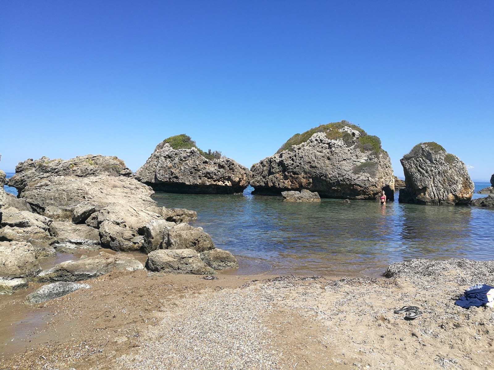 Photo de Porto Zorro Beach situé dans une zone naturelle