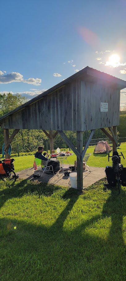 Bicycle Camping and Rest Stop