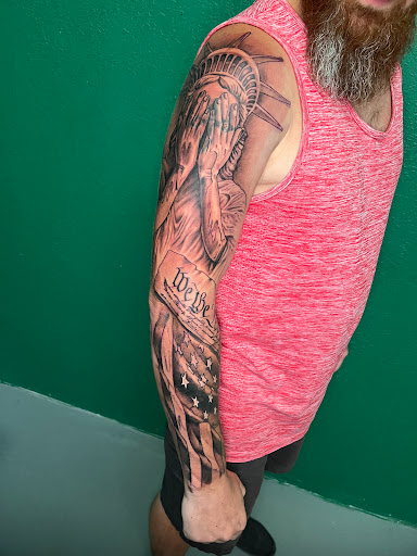 Explore eren yeager tattoo ideas, creative tattoo ideas in Roanoke, available at Saint Cecilias Art Studio