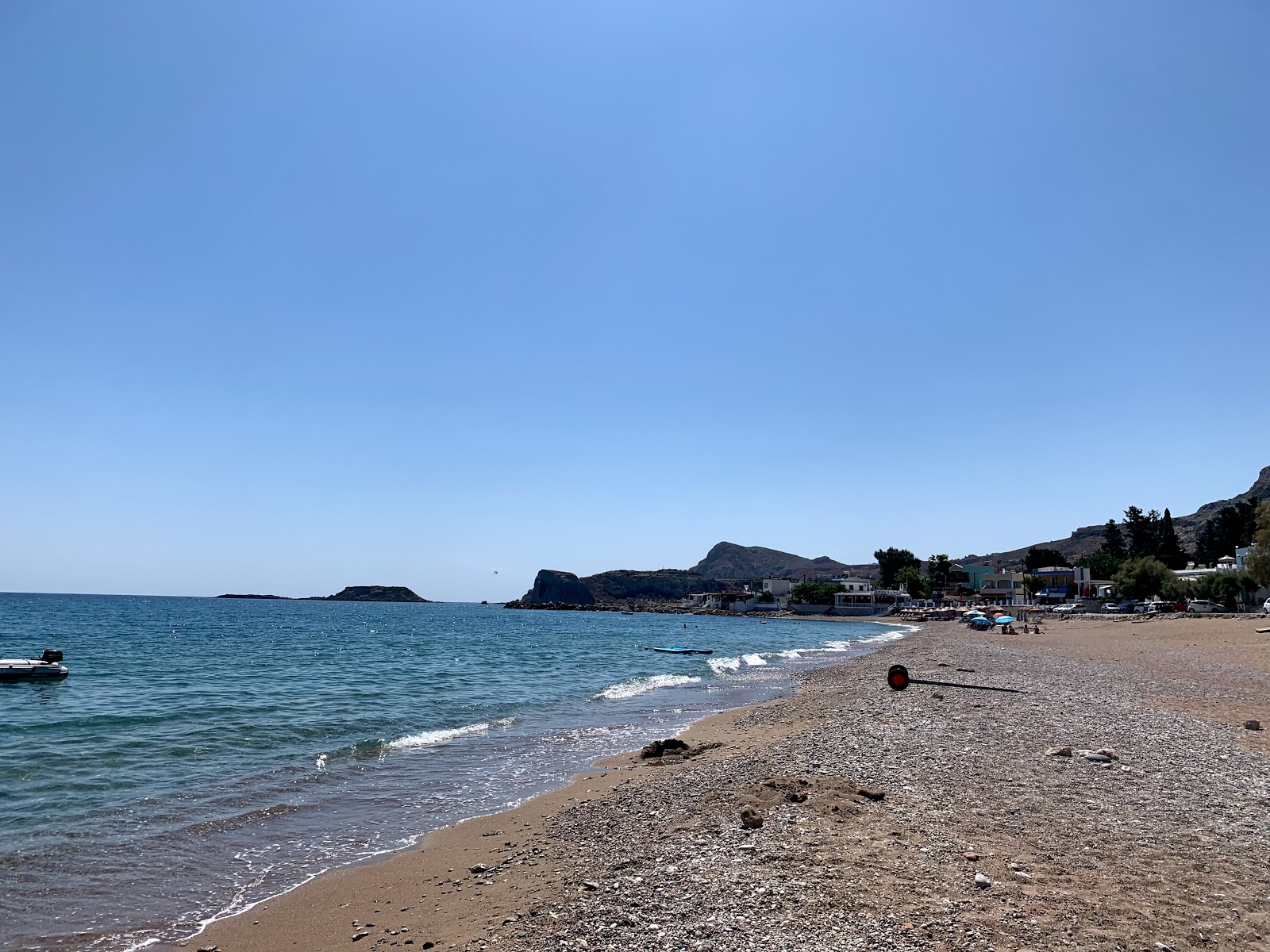 Stegna beach'in fotoğrafı çok temiz temizlik seviyesi ile