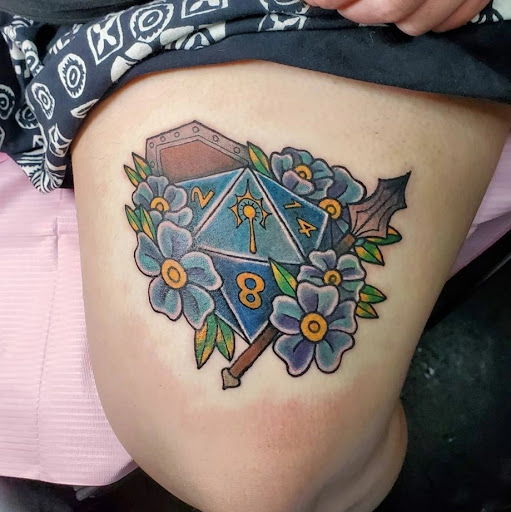 Explore tattoo ideas black and white, creative tattoo ideas in Winter Haven, available at Pinkys Place Winter Haven