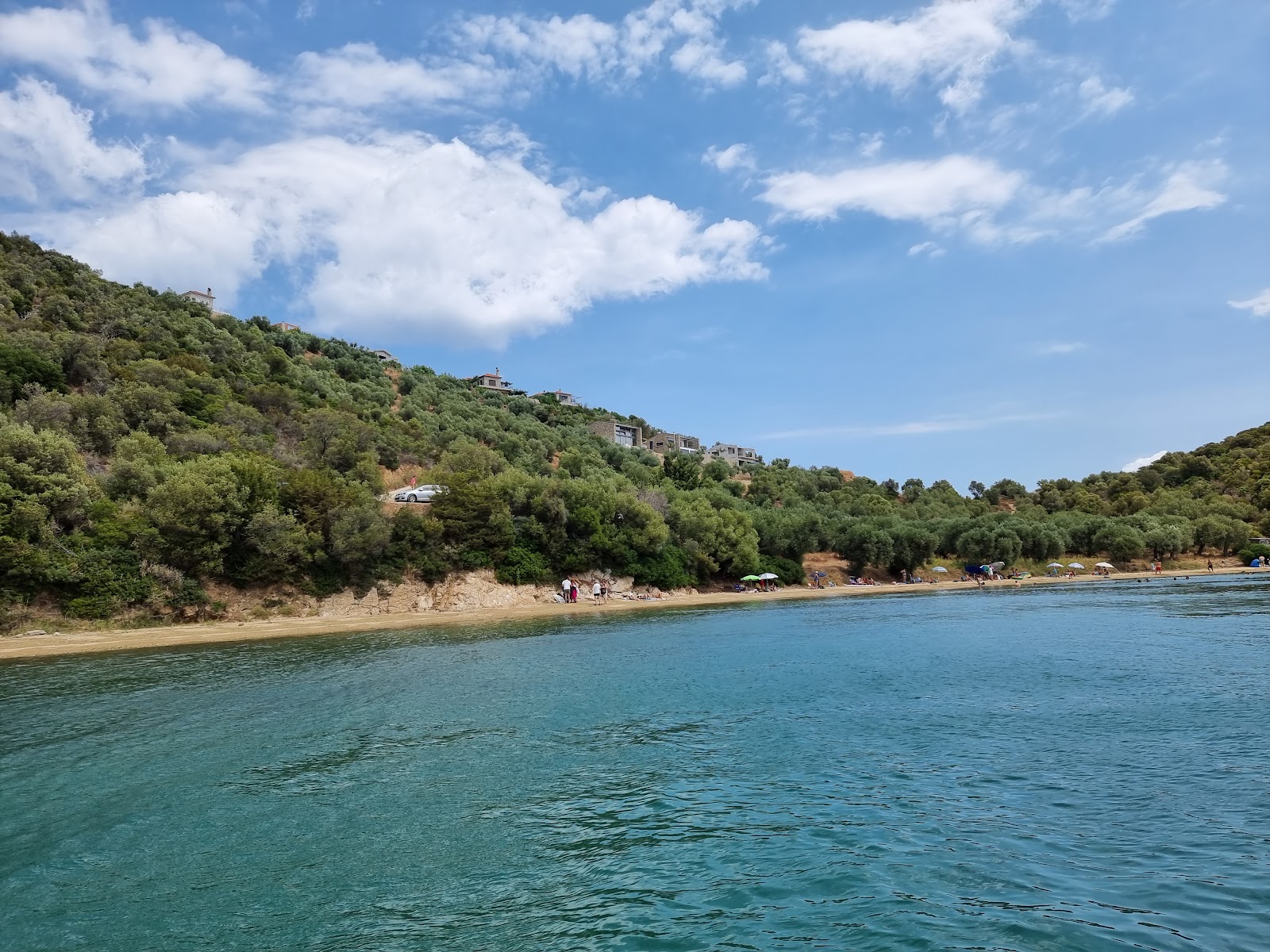 Fotografie cu Ag. Dimitrios 3 beach cu nivelul de curățenie înalt