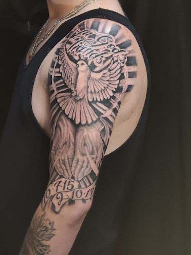 Explore anniversary tattoo ideas for couples, creative tattoo ideas in Hooksett, available at NH Custom Tattoo