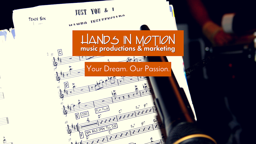 Hands In Motion Music School, Productions, & Marketing