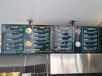 Menu du Happy Falafel à Hanover