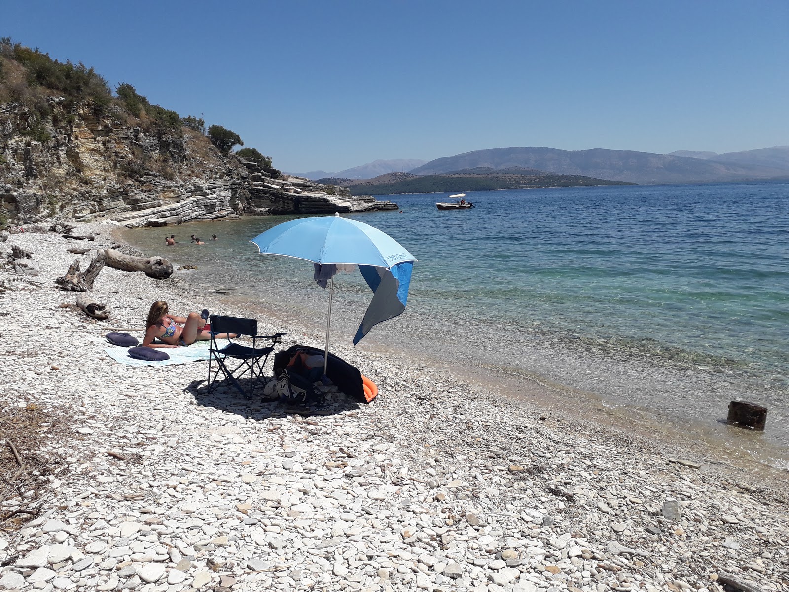 Photo de Kouloura beach situé dans une zone naturelle