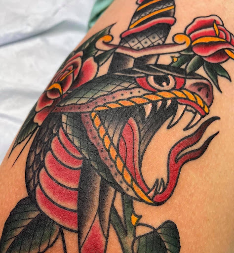 Explore bjj tattoo ideas, creative tattoo ideas in Hinesville, available at Dark Horse Art Studios