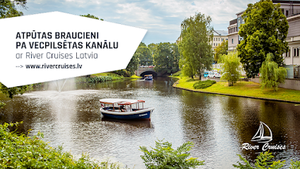 Kanāla kuģīši | Sightseeing by canal boats - River Cruises Latvia