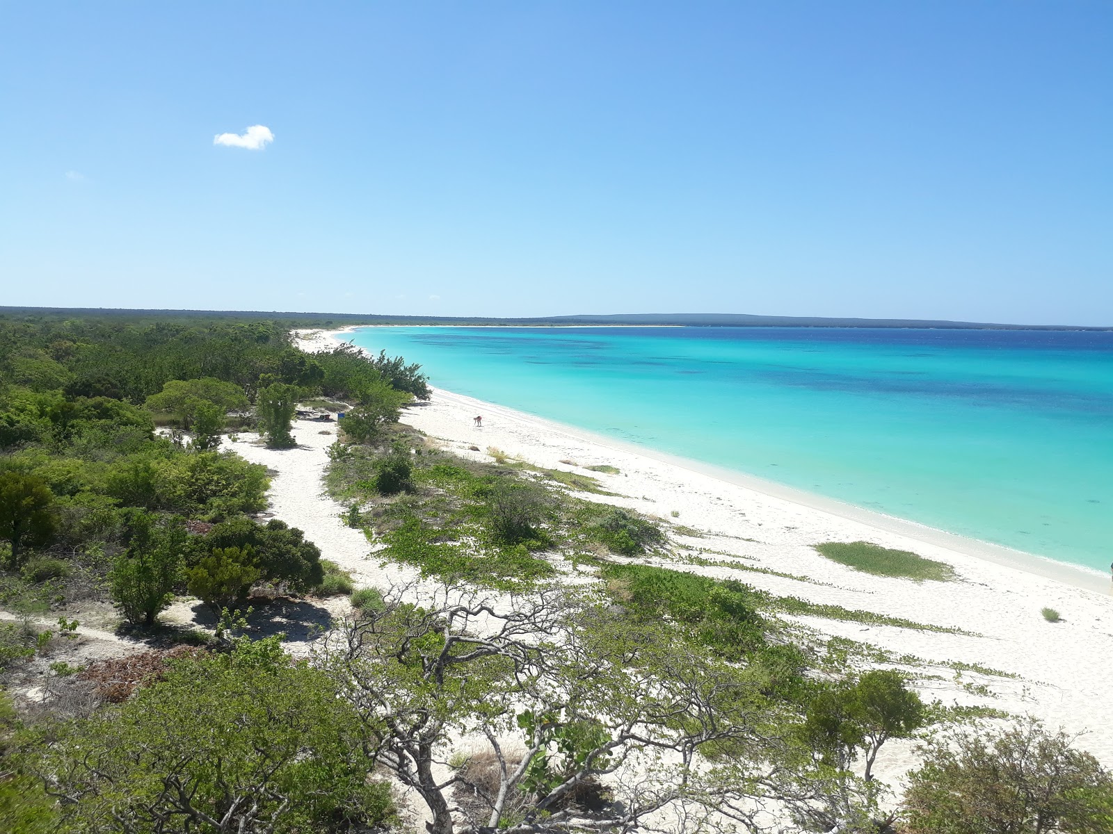 Foto van Cabo Rojo beach met turquoise puur water oppervlakte