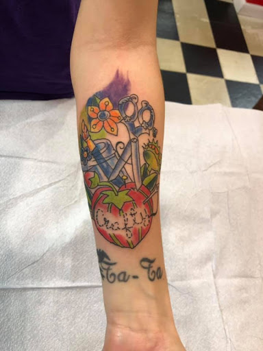 Explore husband name tattoo ideas small, creative tattoo ideas in Dunn, available at Yankee Tattoo and Piercing