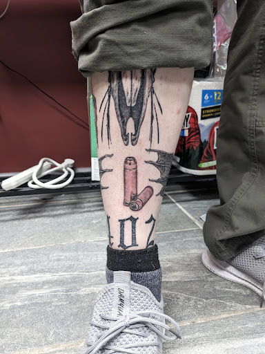 Explore yoshi tattoo ideas, creative tattoo ideas in Omaha, available at Eye Candy West Tattoo shop