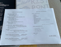 Carte du RistoPonti Restaurant à Trecate