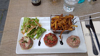 Steak tartare du Restaurant de hamburgers Les Brocanteurs à Rennes - n°9