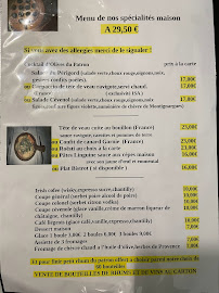 Menu / carte de Restaurant Caviste Chez Isa à Lédignan