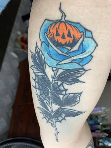 Explore crane tattoo ideas, creative tattoo ideas in Stevens Point, available at Against All Odds Tattoo