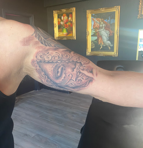 Explore mtg tattoo ideas, creative tattoo ideas in Twin Falls, available at Black Rose Tattoo