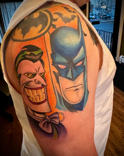 Explore coal miner tattoo ideas, creative tattoo ideas in Scranton, available at Respawn Tattoo Co.