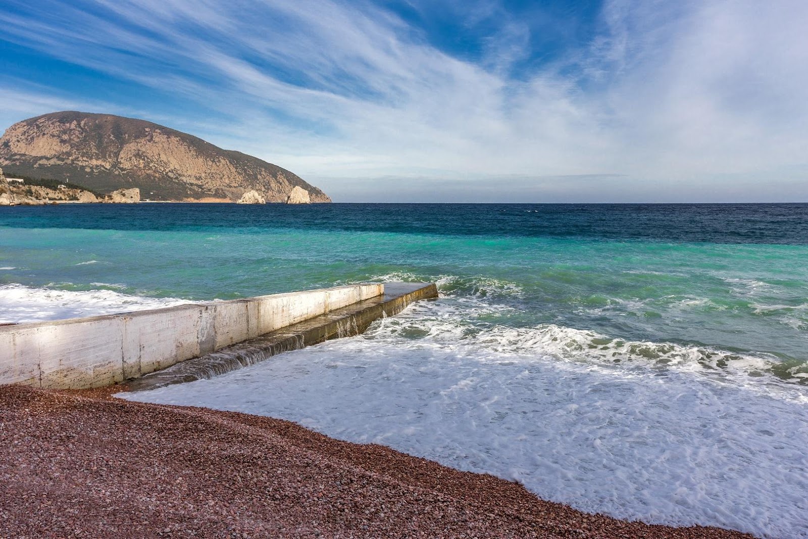 Photo of Gaspra beach II partly hotel area