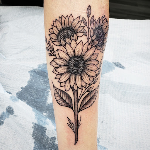 Explore sibling tattoo ideas for 2, creative tattoo ideas in San Diego, available at Funhouse Tattoo