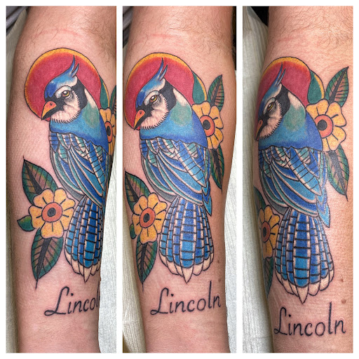 Explore female shoulder tattoo ideas, creative tattoo ideas in Leominster, available at Forever Bold Tattoo Co