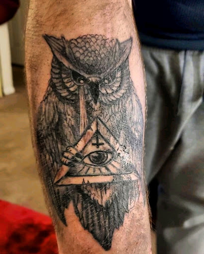 Explore to infinity and beyond tattoo ideas, creative tattoo ideas in Vancouver, available at Studio X Tattoos & Piercings